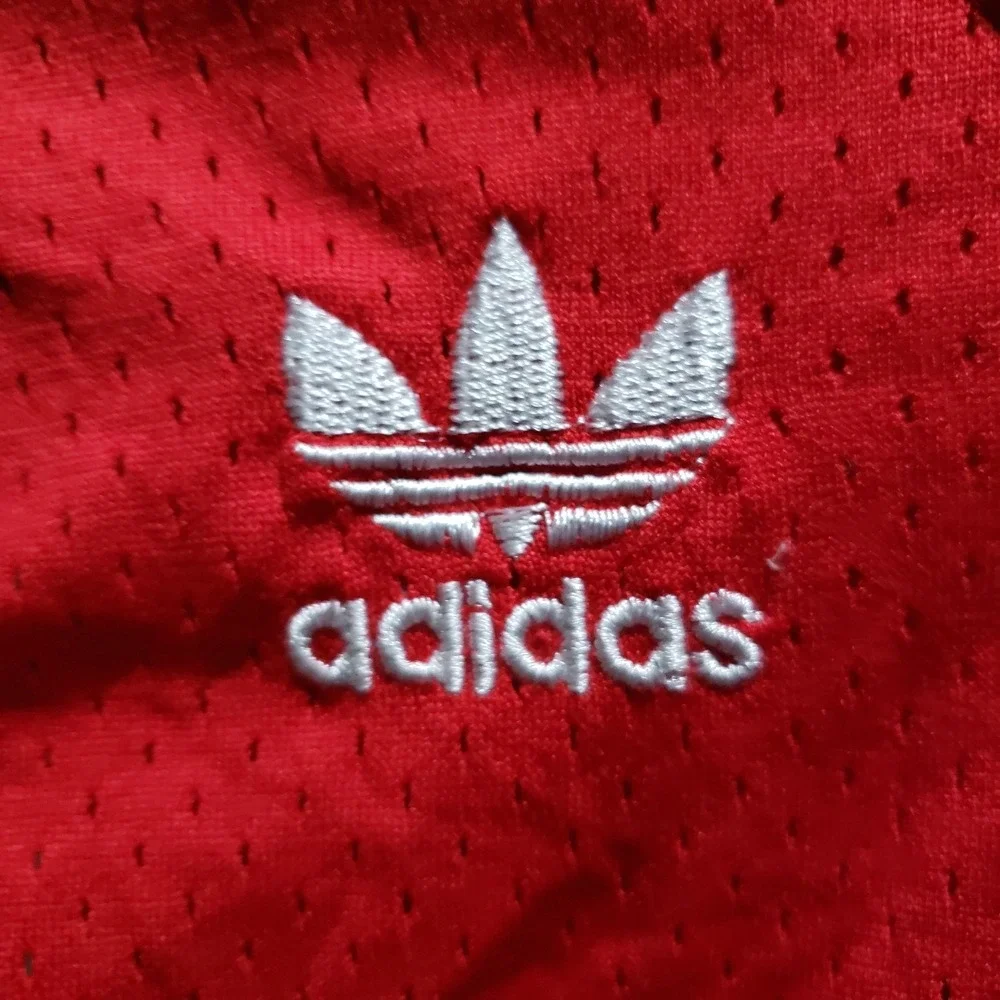 Chicago Bulls Jersey Mens XL Red NBA Basketball Scottie‎ Pippen 33 Adidas